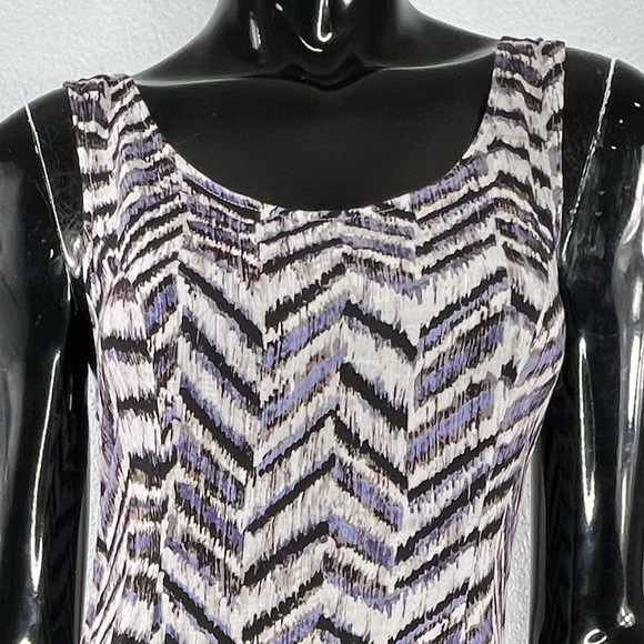 Free People Drop Waist Tank Dress Sz 2 - Picture 6 of 8